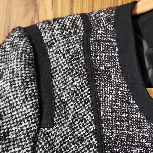 Narciso Rodriguez Tweed Blazer - Black and Silver - Picture 4 of 8